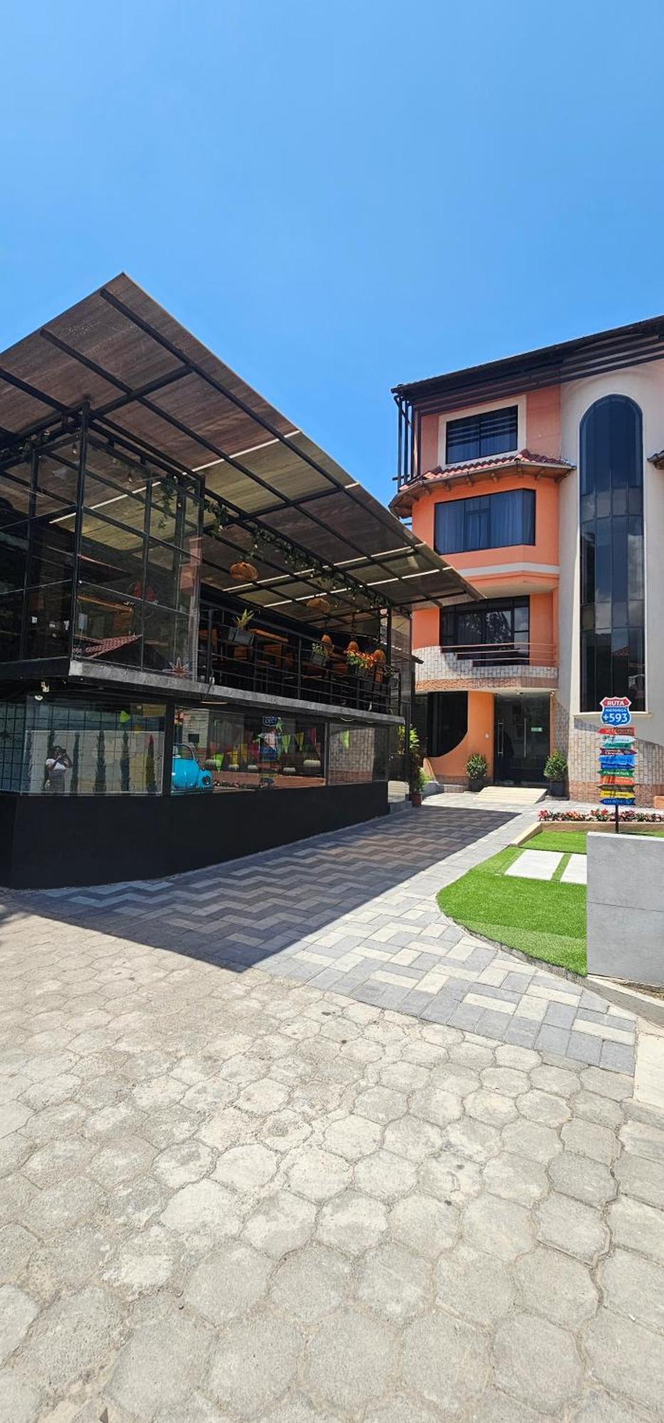 Hotel Tungurahua 바뇨스 외부 사진