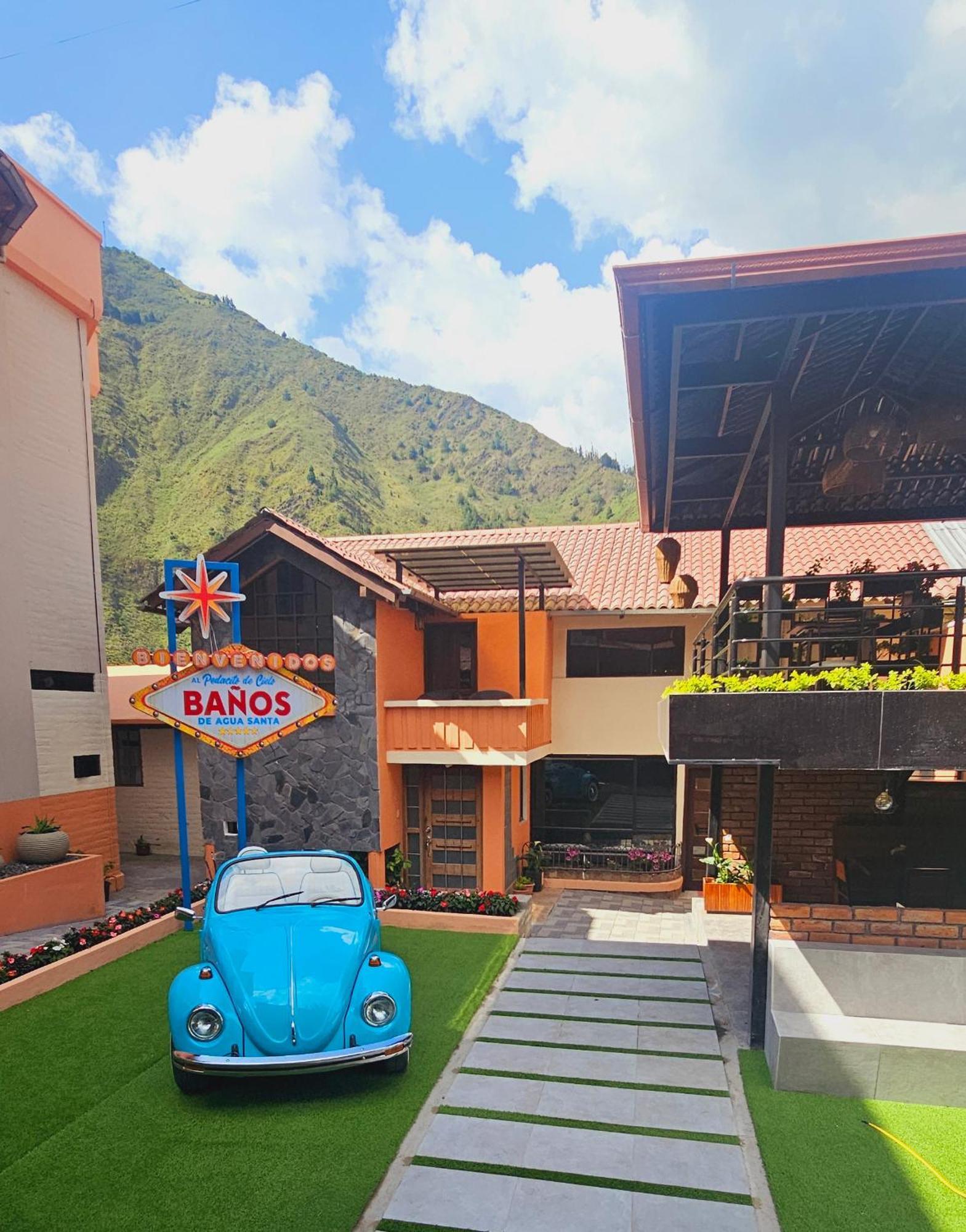 Hotel Tungurahua 바뇨스 외부 사진