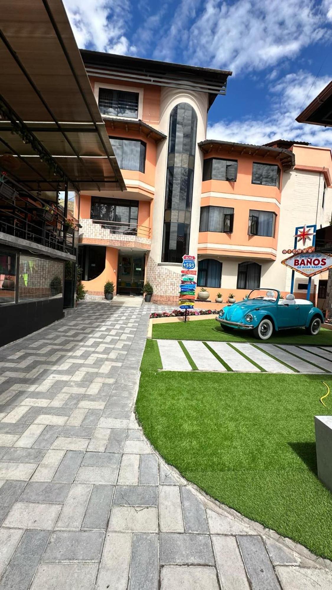 Hotel Tungurahua 바뇨스 외부 사진